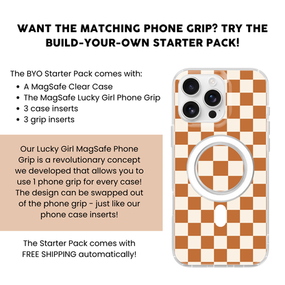 Cider Check Clear Case Insert