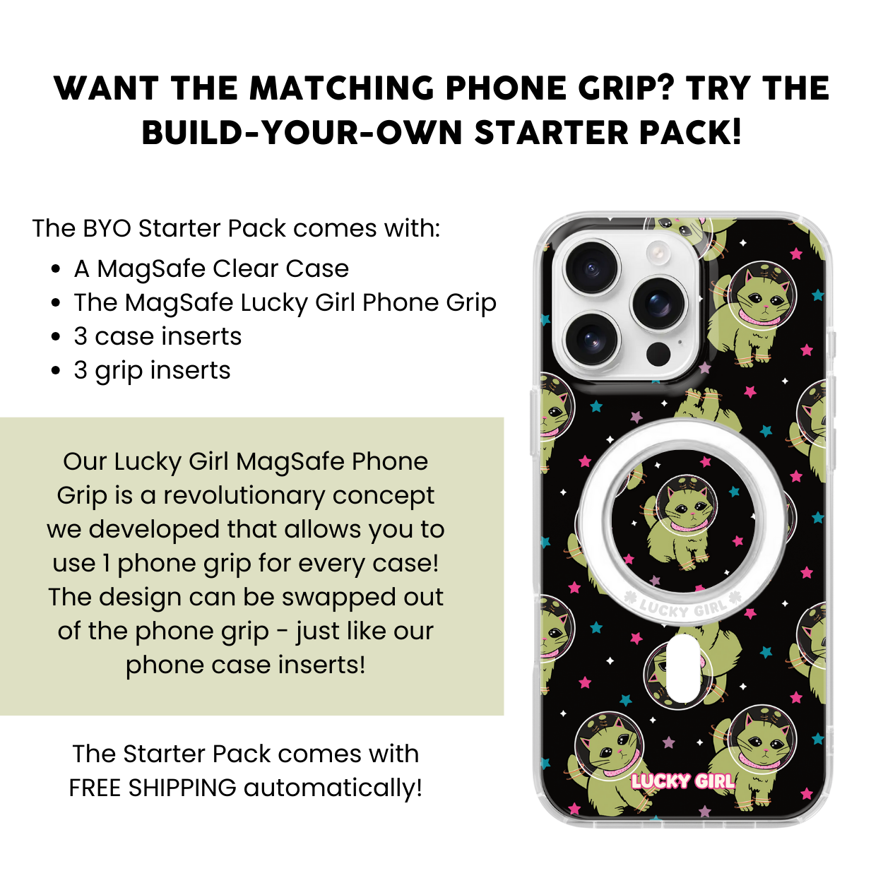 Void Meowter Space Clear Case Insert