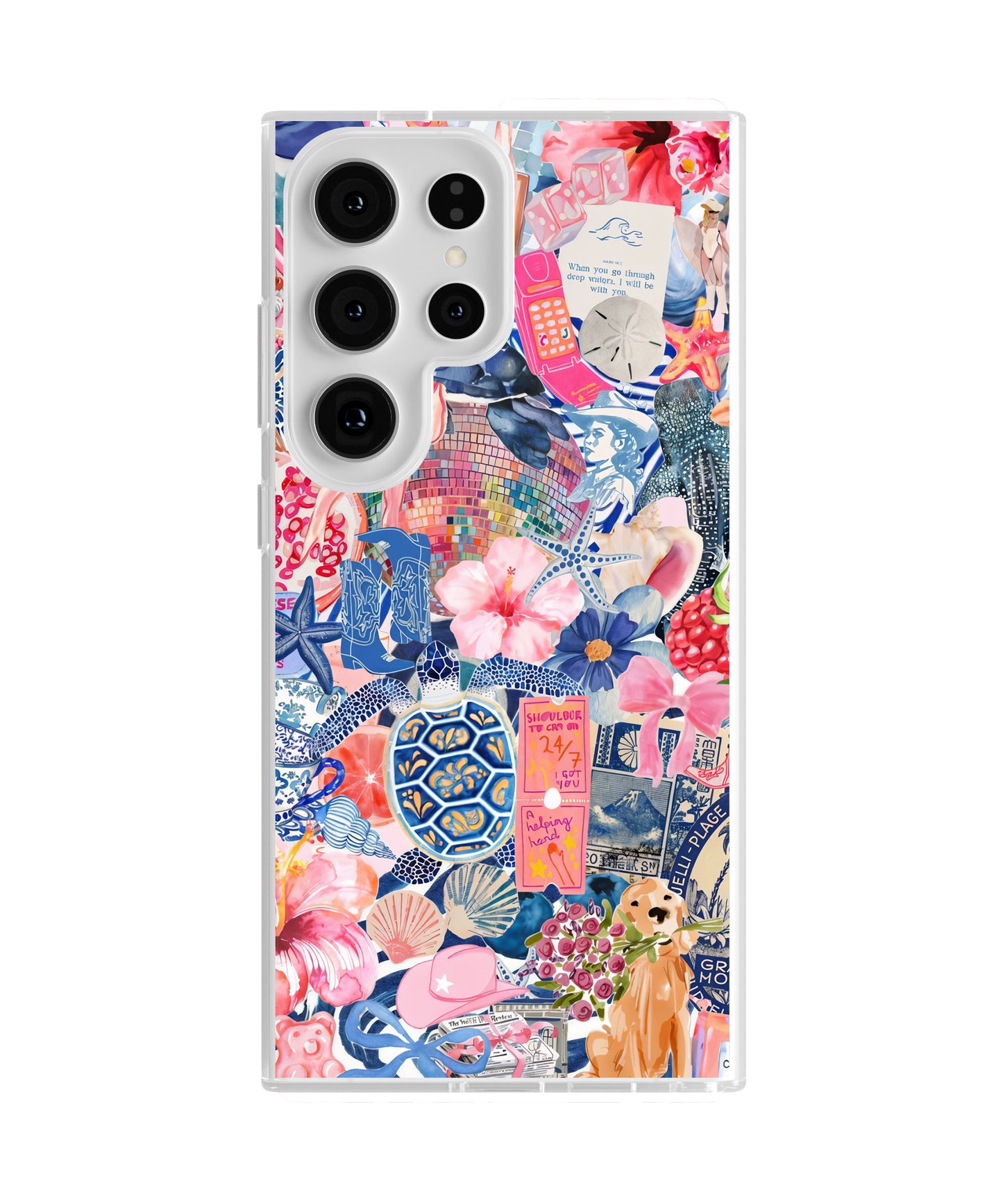 Seas the Day Clear Case Insert