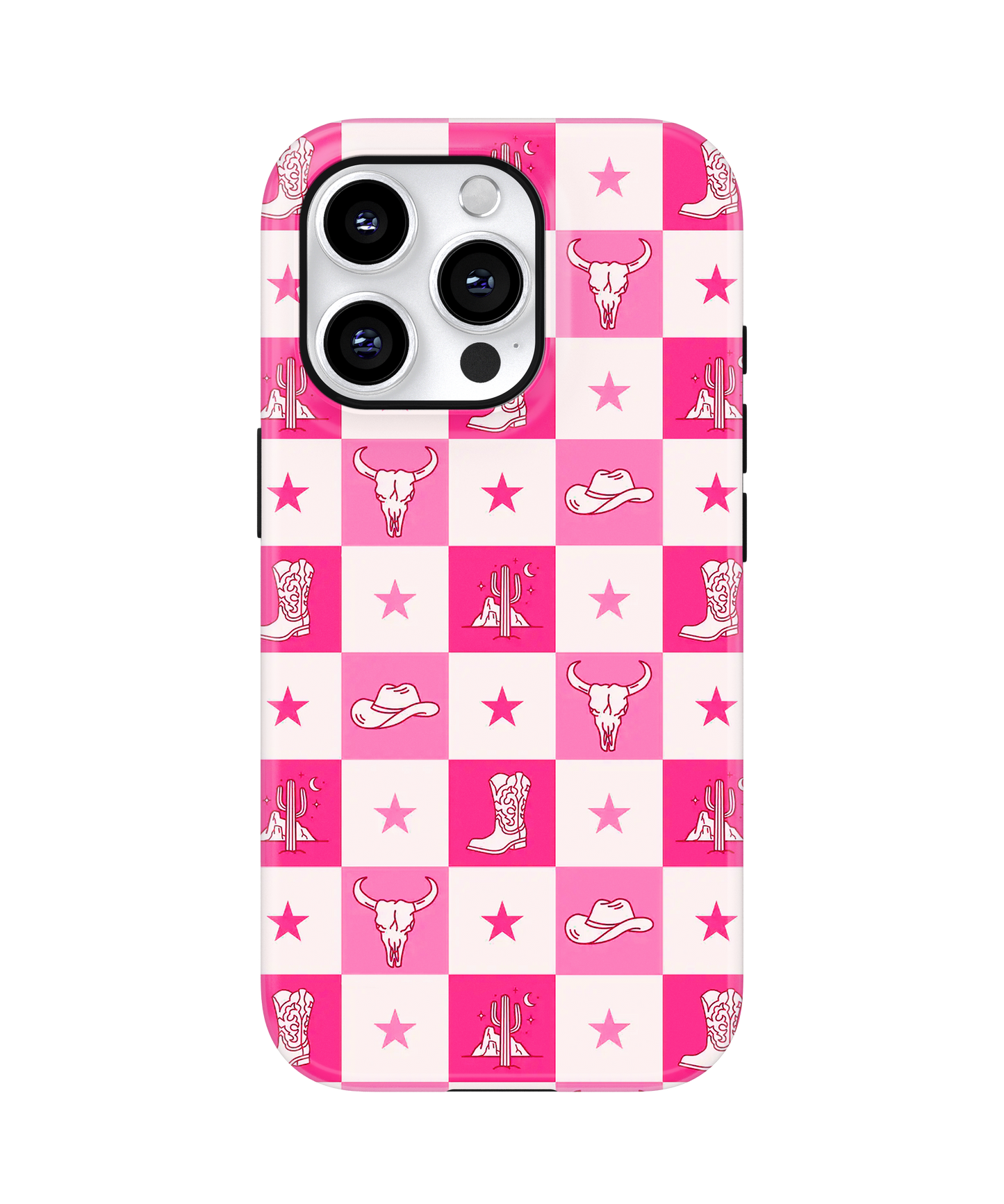 Cowgirl Check MagSafe Phone Case