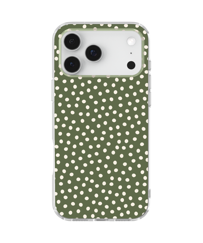 Moss Dots Clear Case Insert