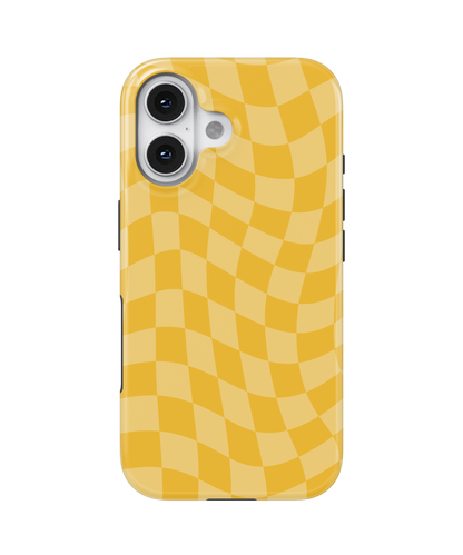 Sunny Wavy Checkers MagSafe Phone Case