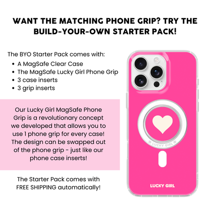 It Girl Solids Clear Case Insert