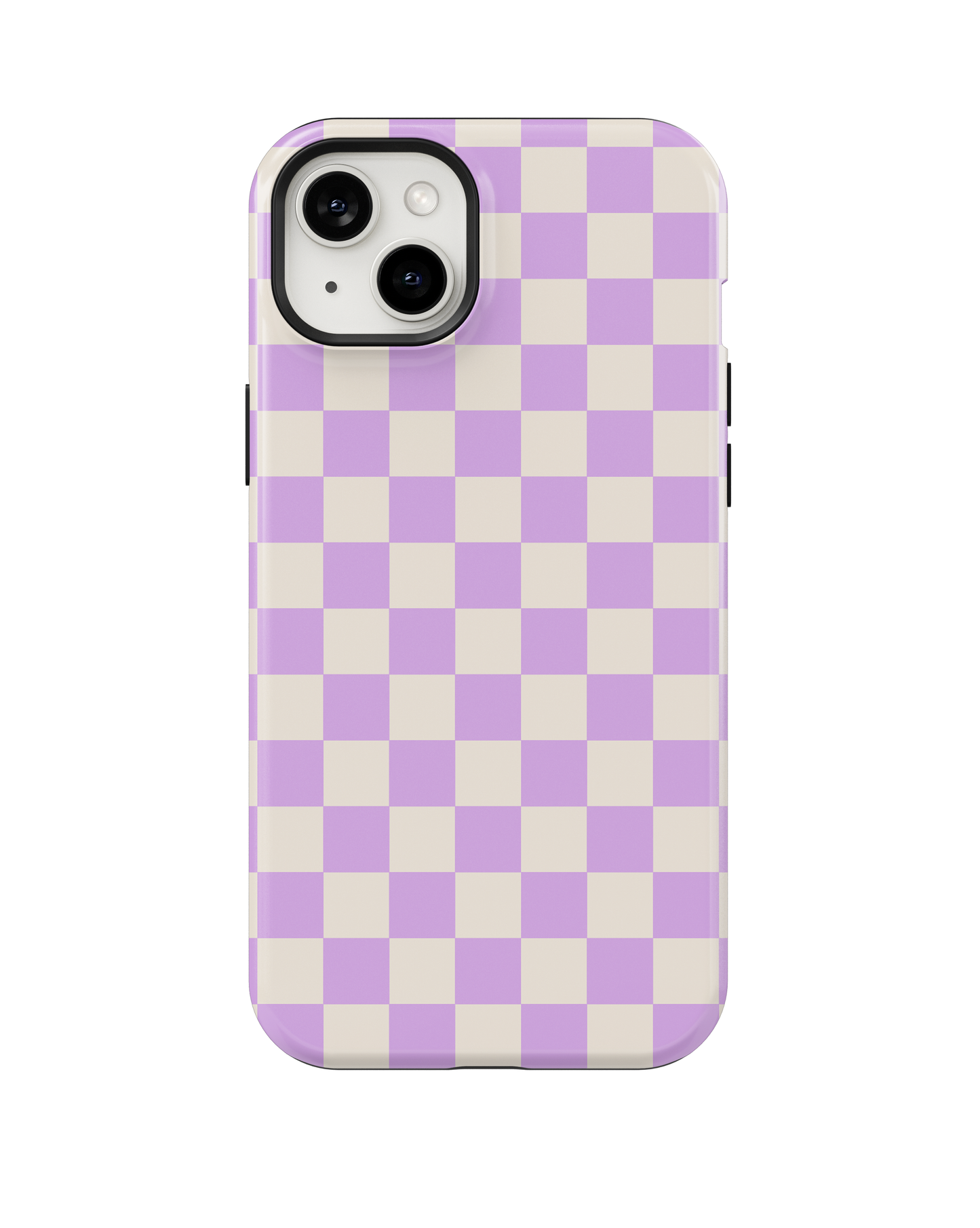 Lilac Checkers II MagSafe Phone Case