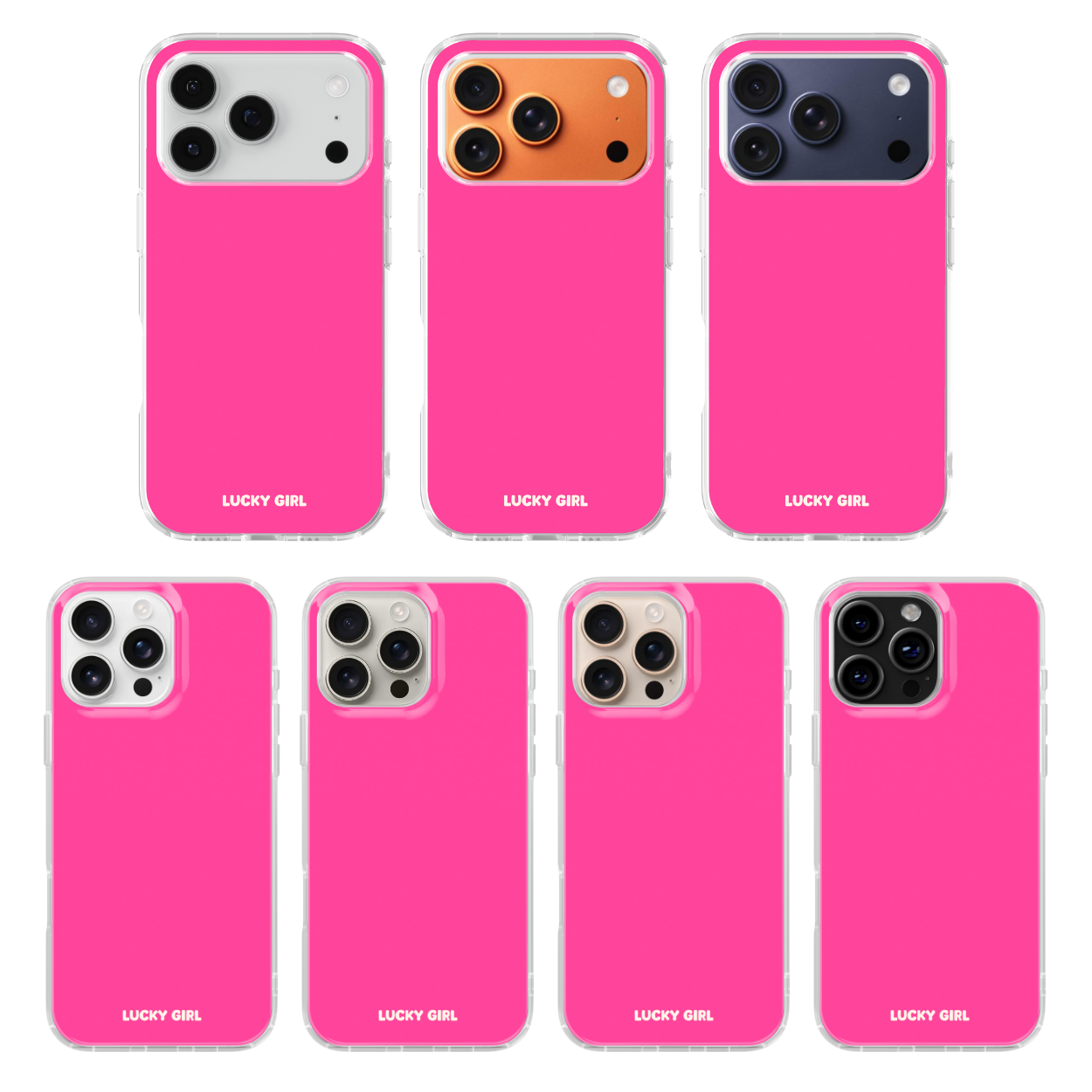 It Girl Solids Clear Case Insert