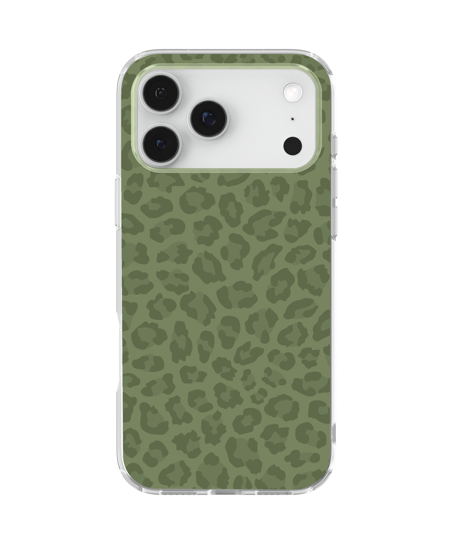 Moss Leopard Clear Case Insert