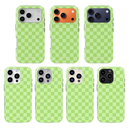 Katydid Checkers Phone Case