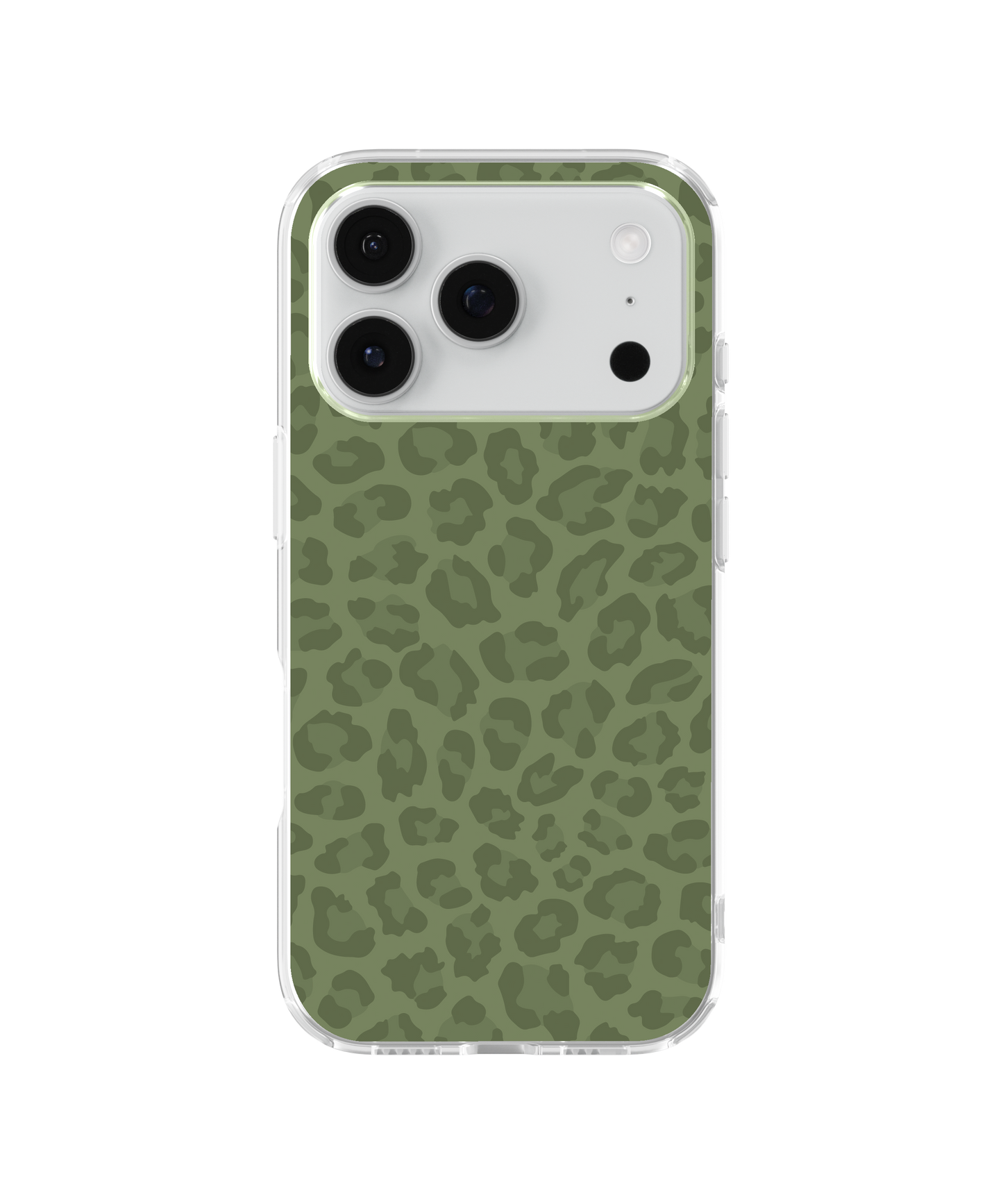Moss Leopard Clear Case Insert