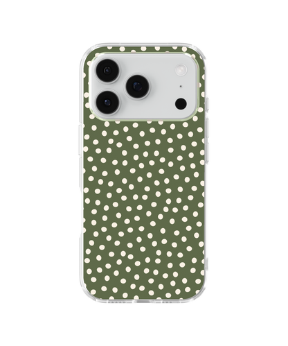 Moss Dots Clear Case Insert