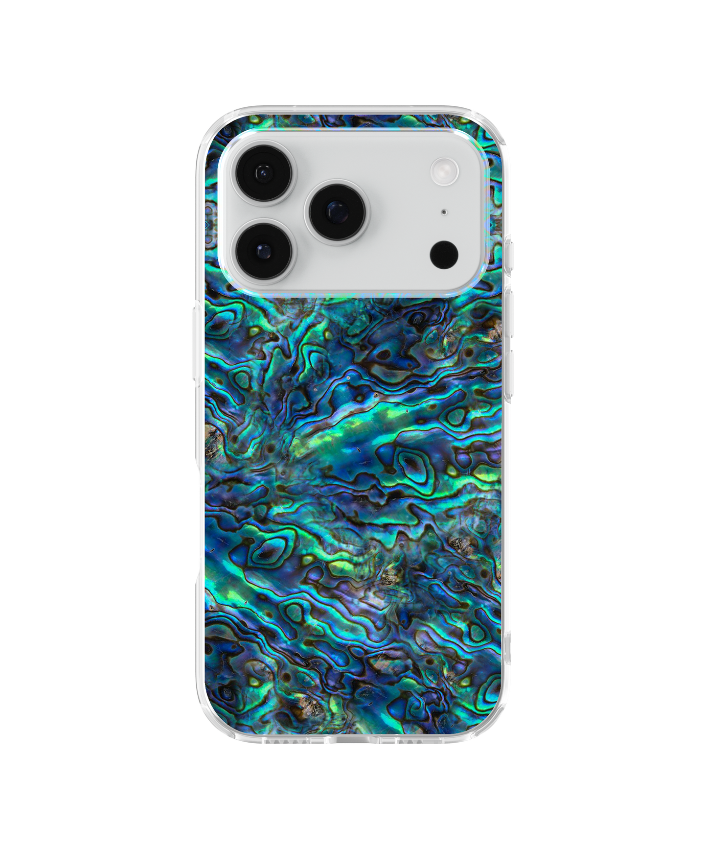 Aqualis Abalone Holographic Clear Case Insert
