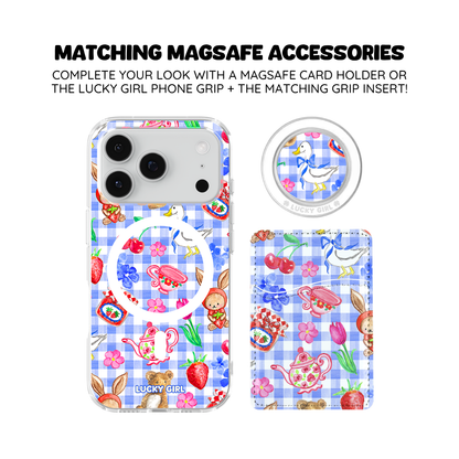 Gingham Goose Clear Case Insert
