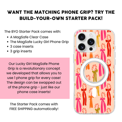 Peppermint Pop Clear Case Insert