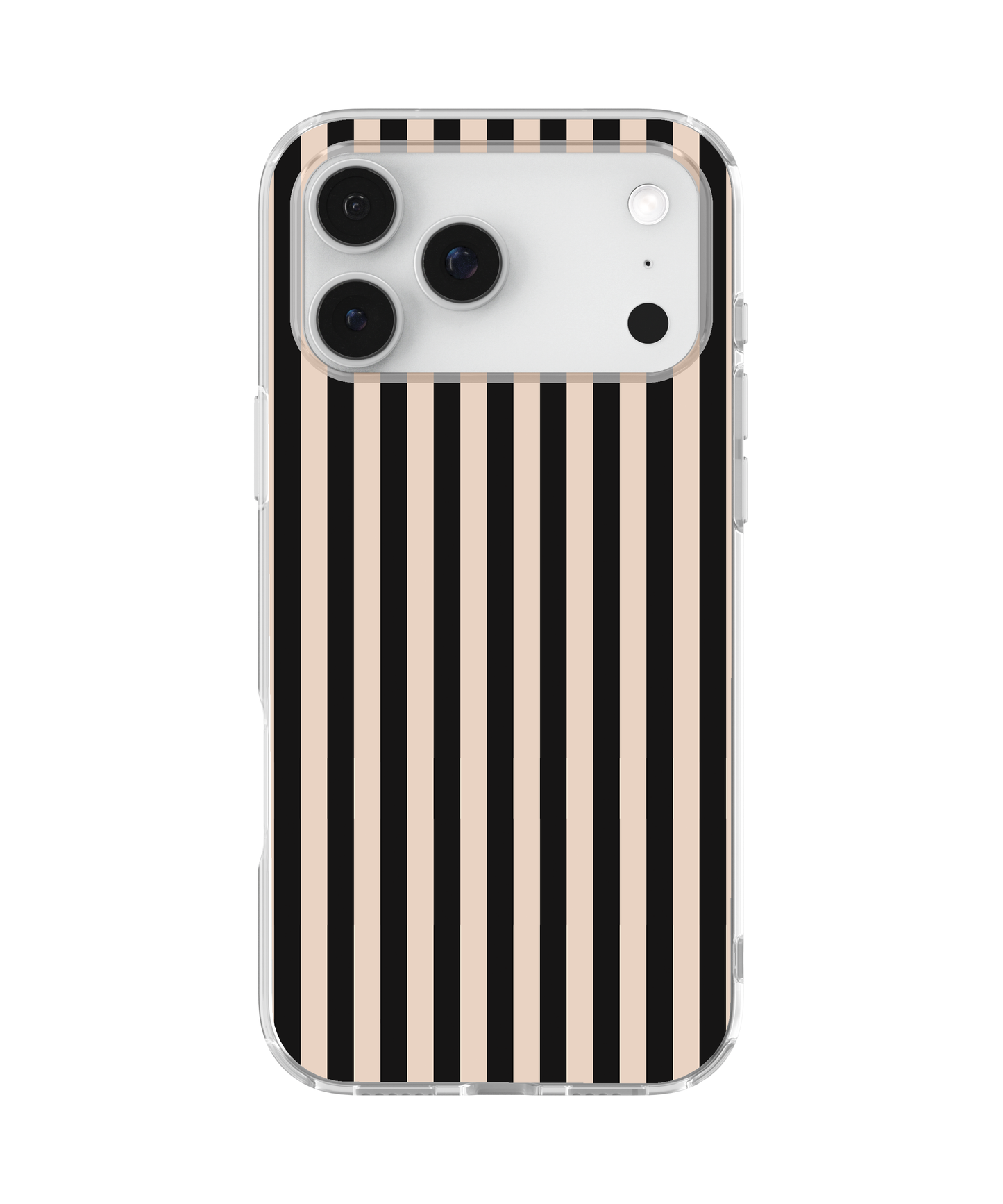 Tuxedo Stripes Clear Case Insert