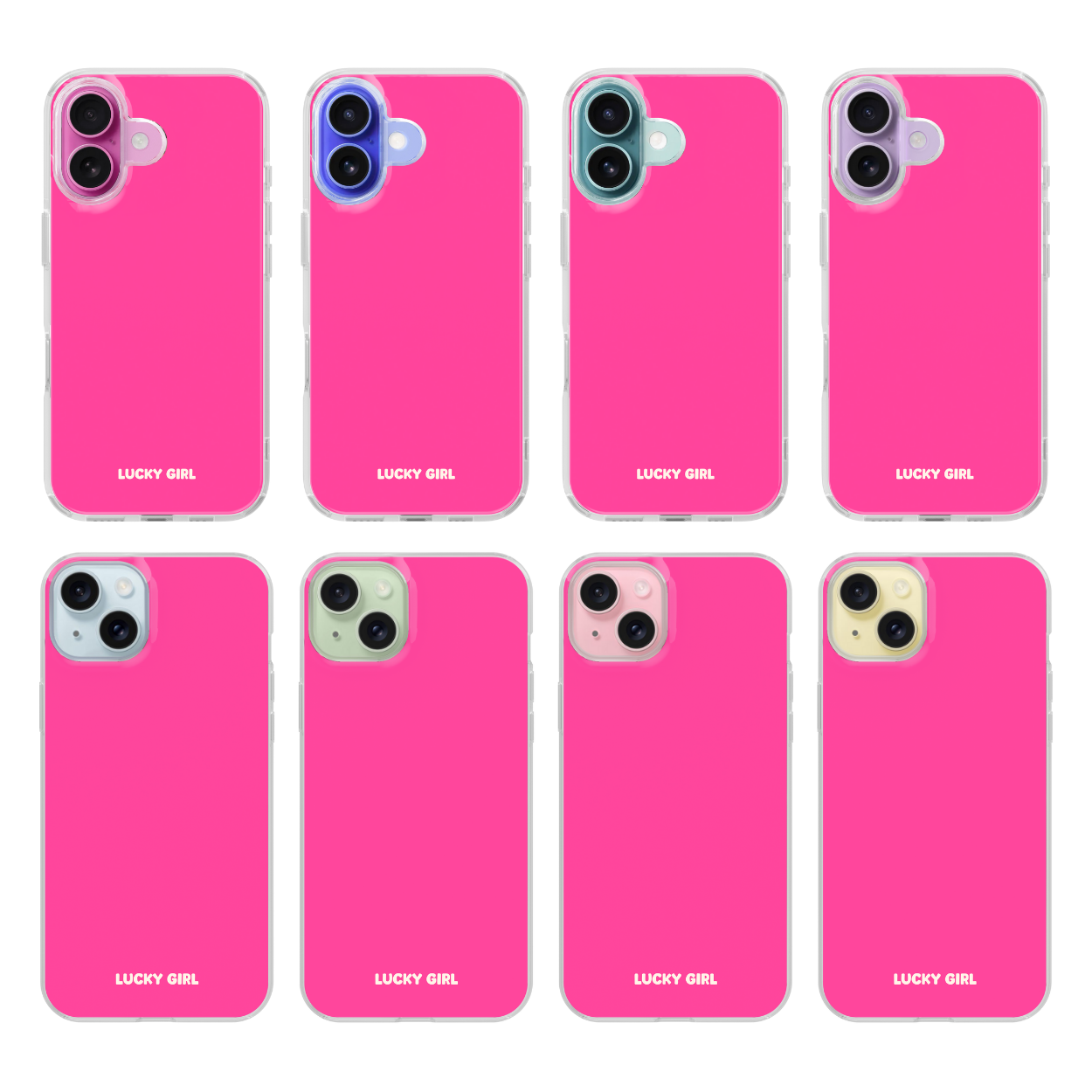 It Girl Solids Clear Case Insert