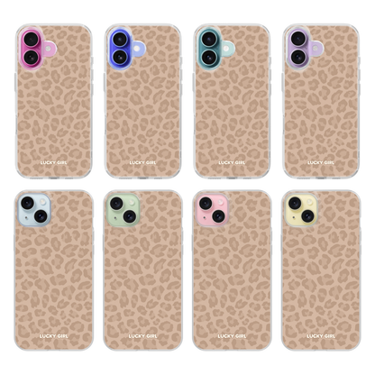 Chestnut Leopard Clear Case Insert