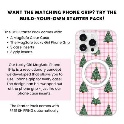 Plaid & Pine Clear Case Insert