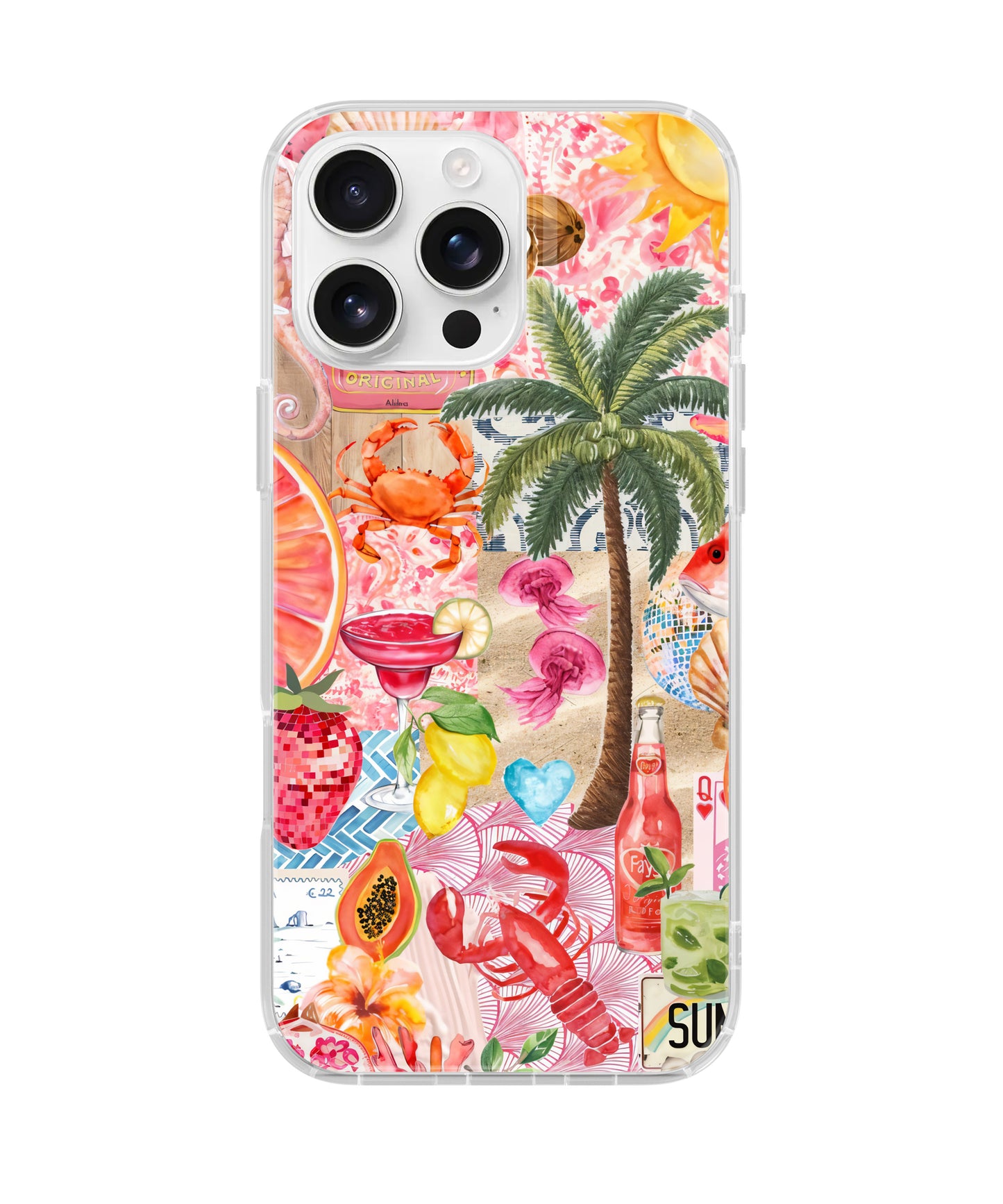 Palm Party Clear Case Insert