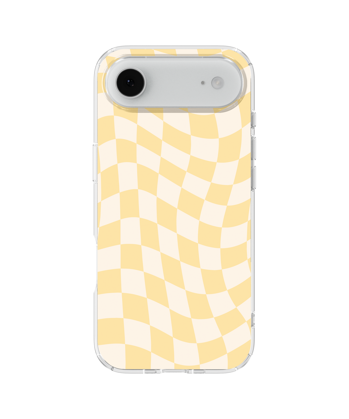 Banana Whispers Wavy Checkers II Clear Case Insert