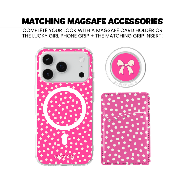 It Girl Dots Clear Case Insert