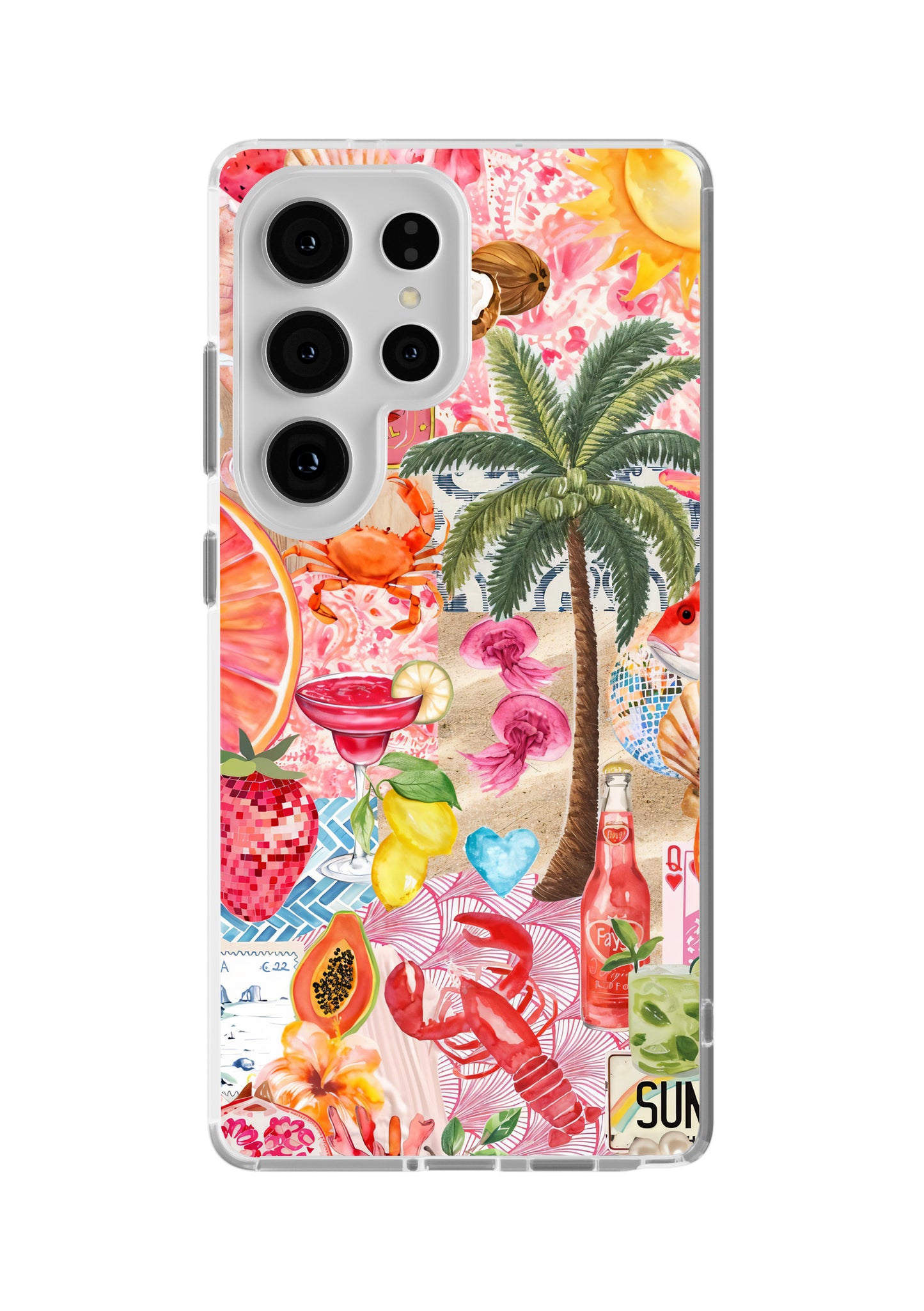 Palm Party Clear Case Insert