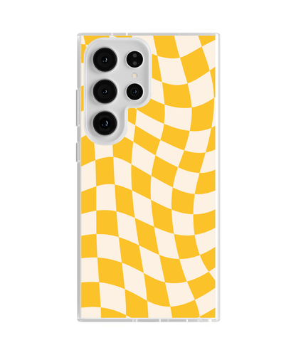 Sunny Wavy Checkers II Clear Case Insert