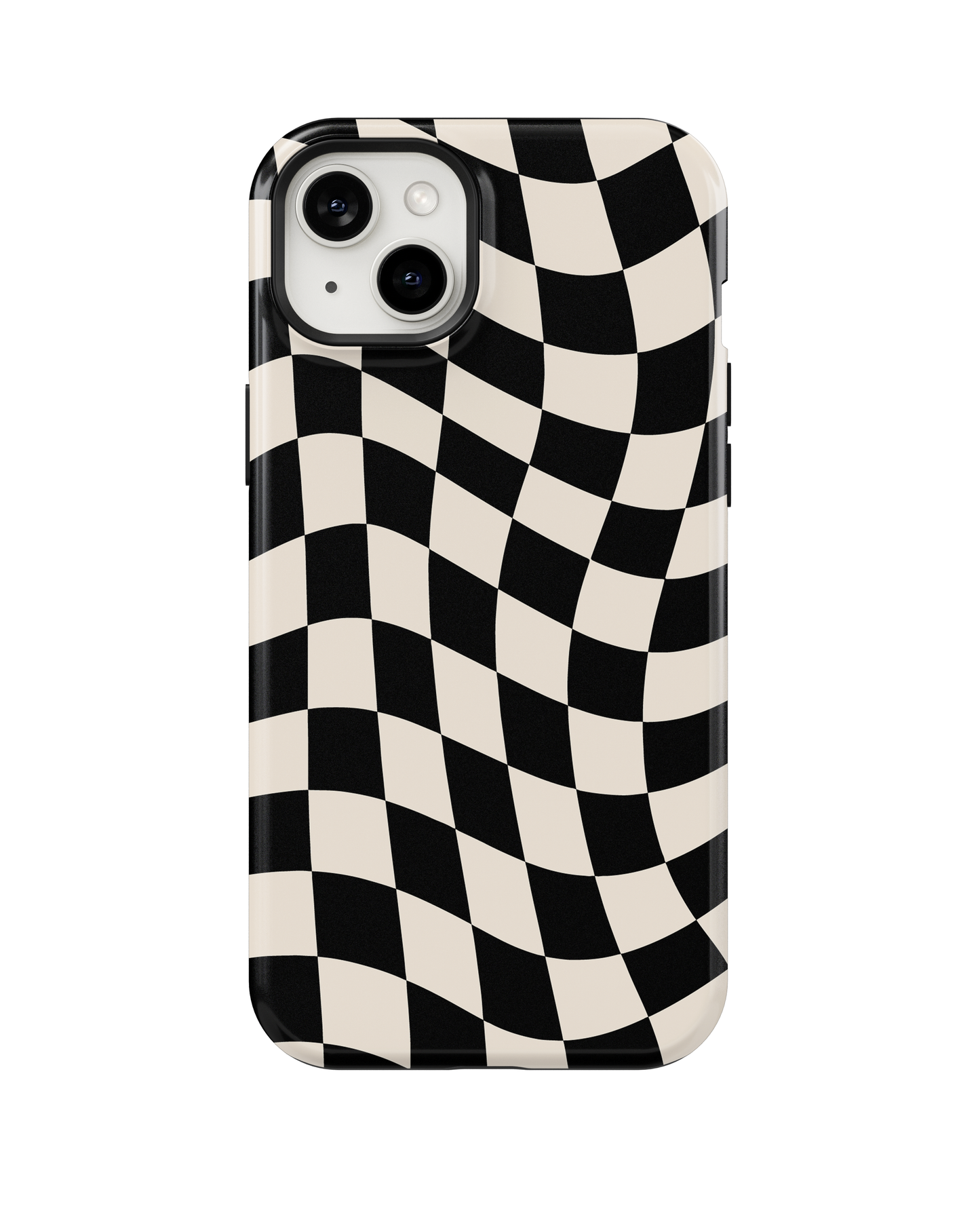 Onyx Wavy Checkers II MagSafe Phone Case