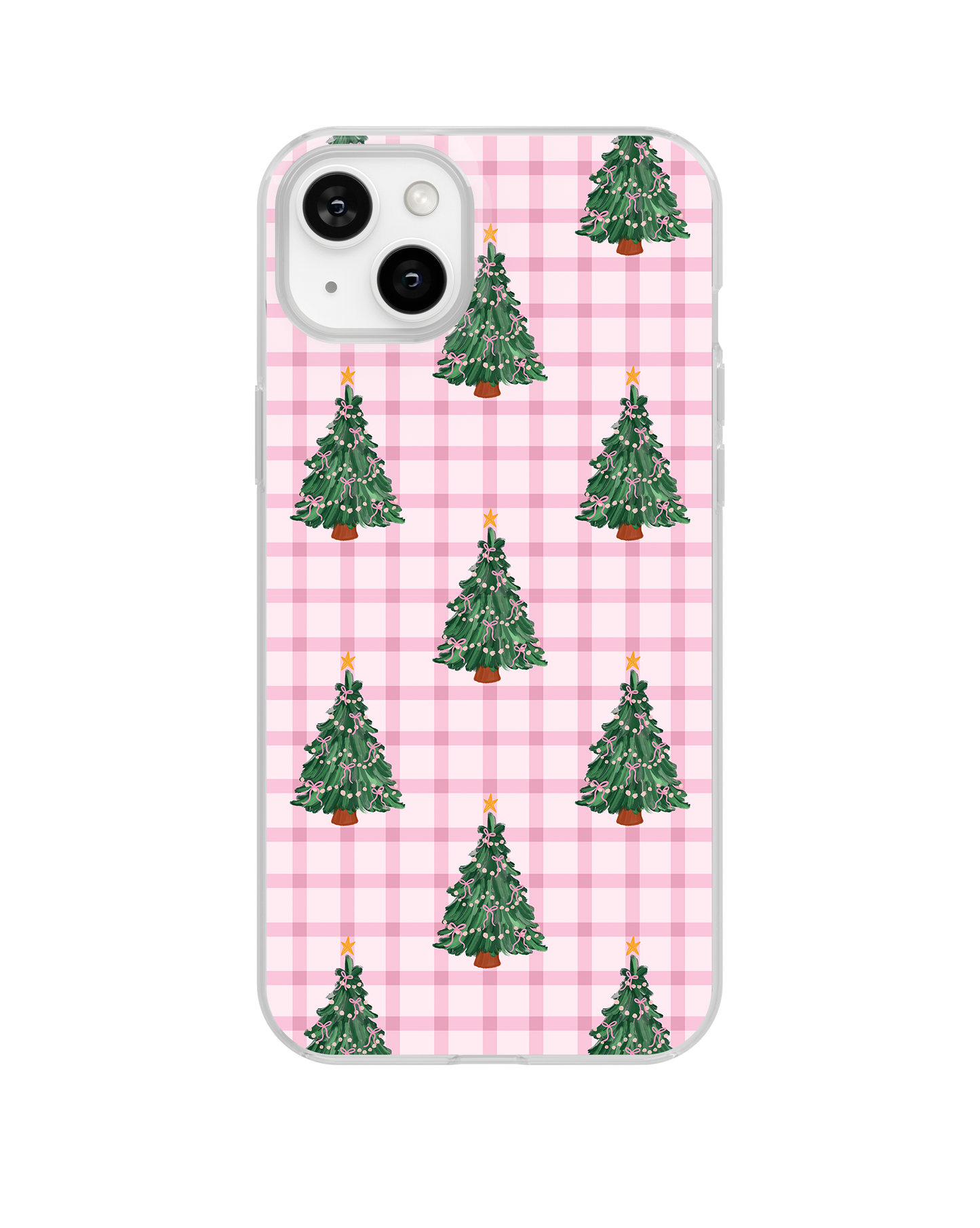 Plaid & Pine Clear Case Insert