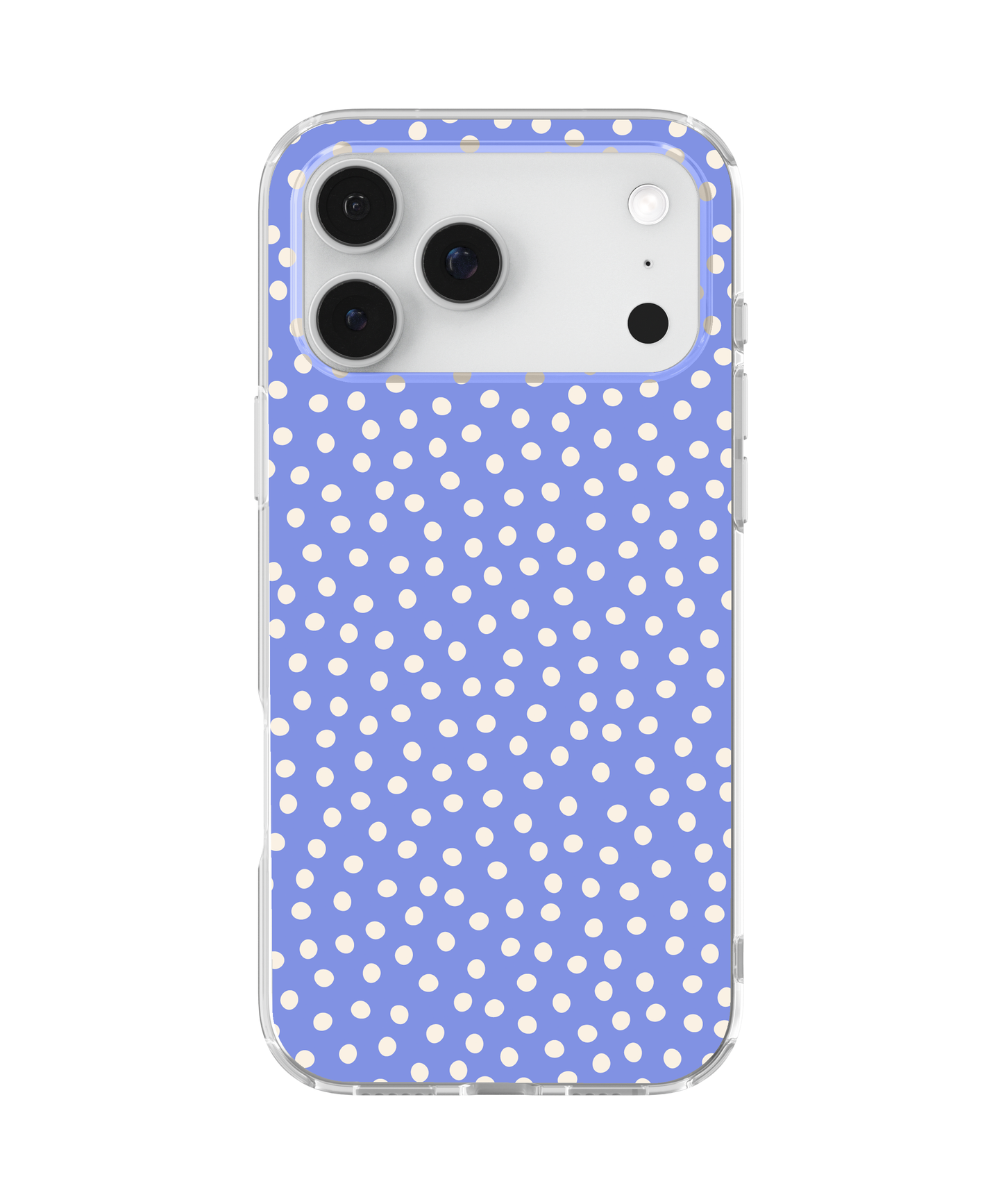 Bluebell Dots Clear Case Insert