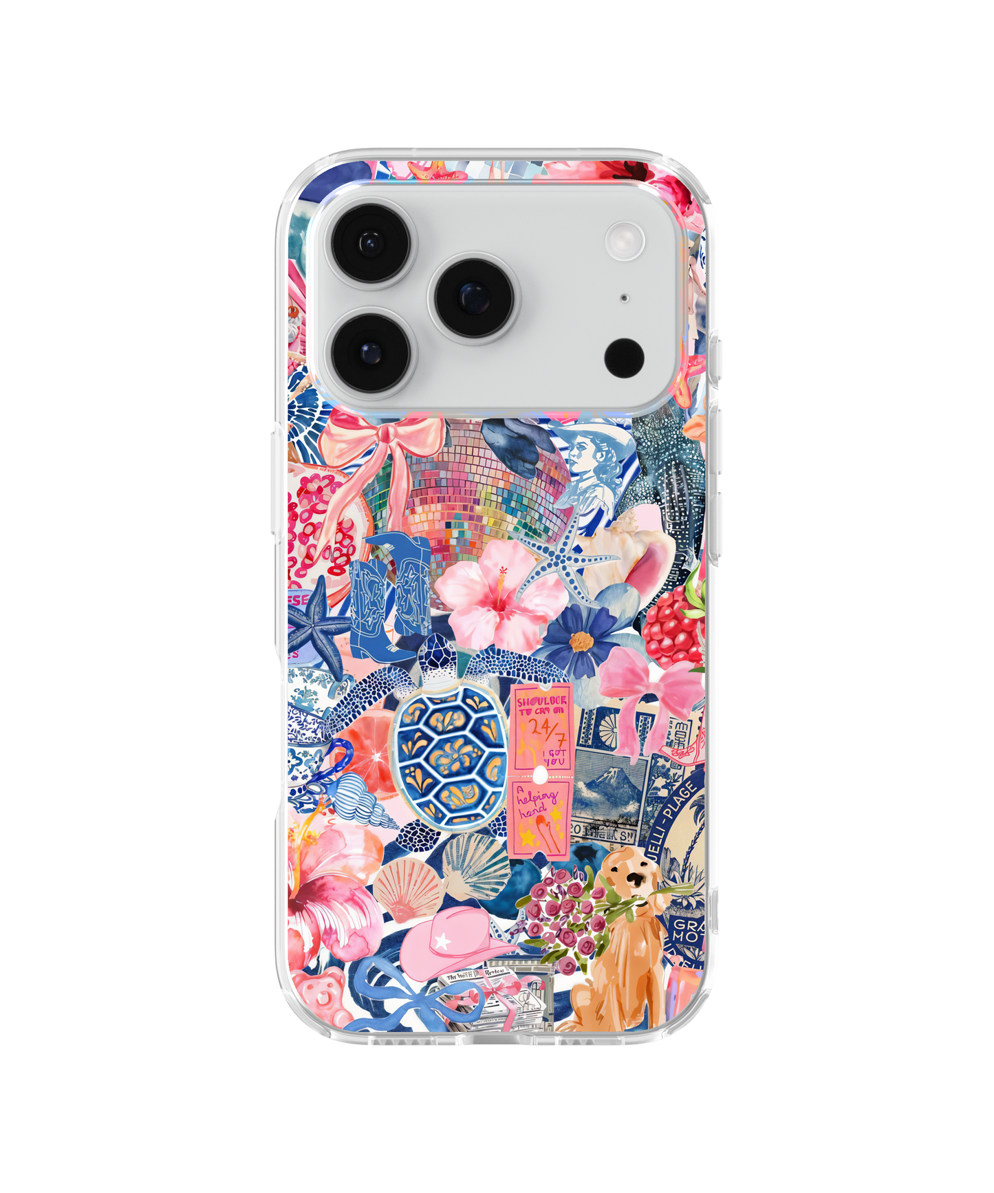 Seas the Day Clear Case Insert