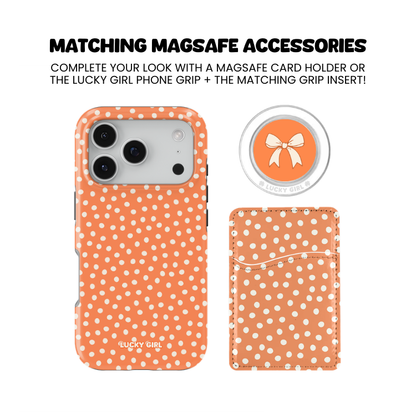 Tangerine Dots Phone Case