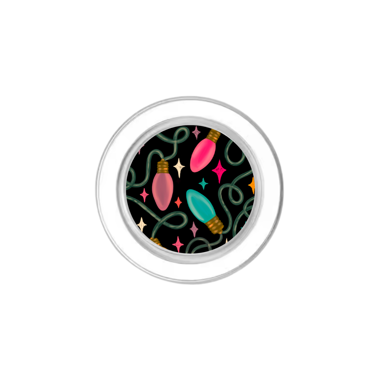 Twinkling Lights Phone Grip Insert