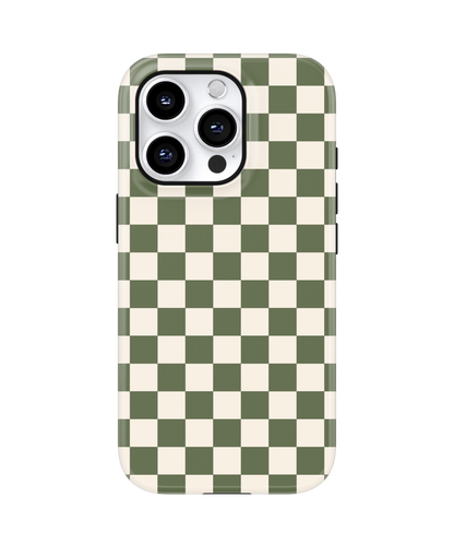 Moss Checkers II MagSafe Phone Case