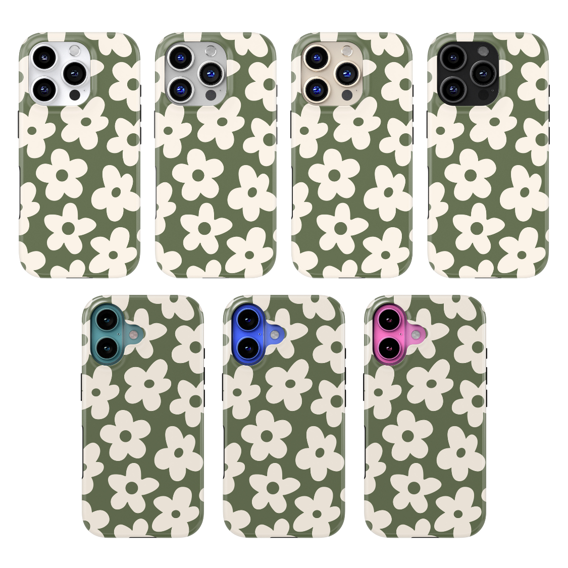 Moss Big Blooms MagSafe Phone Case