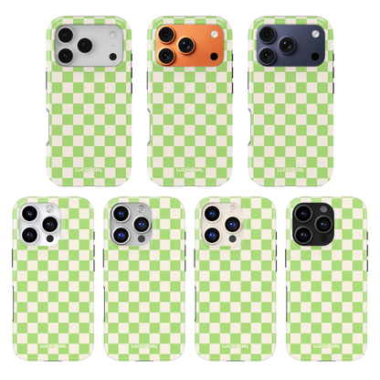 Katydid Checkers II Phone Case