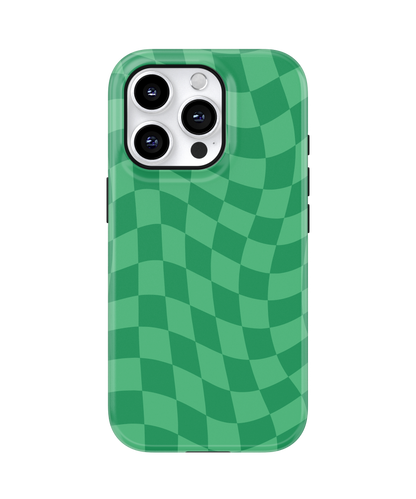 Emerald City Wavy Checkers MagSafe Phone Case