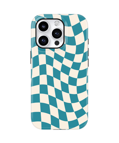 Mermaid Jewel Wavy Checkers II MagSafe Phone Case