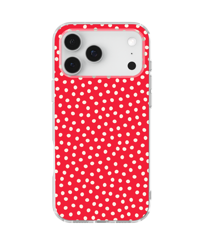 Vermillion Dots Clear Case Insert