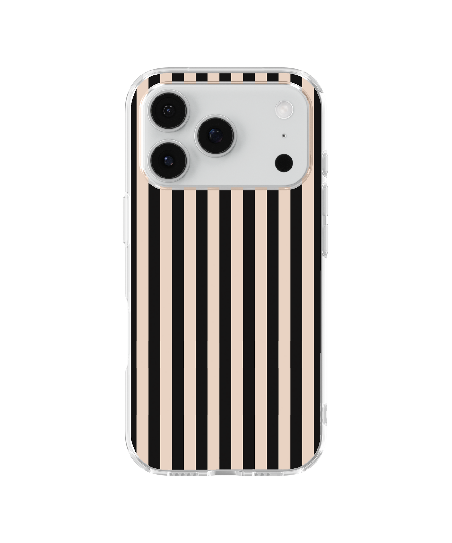 Tuxedo Stripes Clear Case Insert