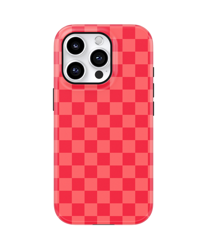 Vermillion Checkers MagSafe Phone Case