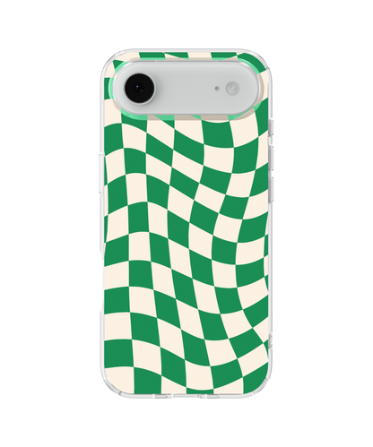 Emerald City Wavy Checkers II Clear Case Insert