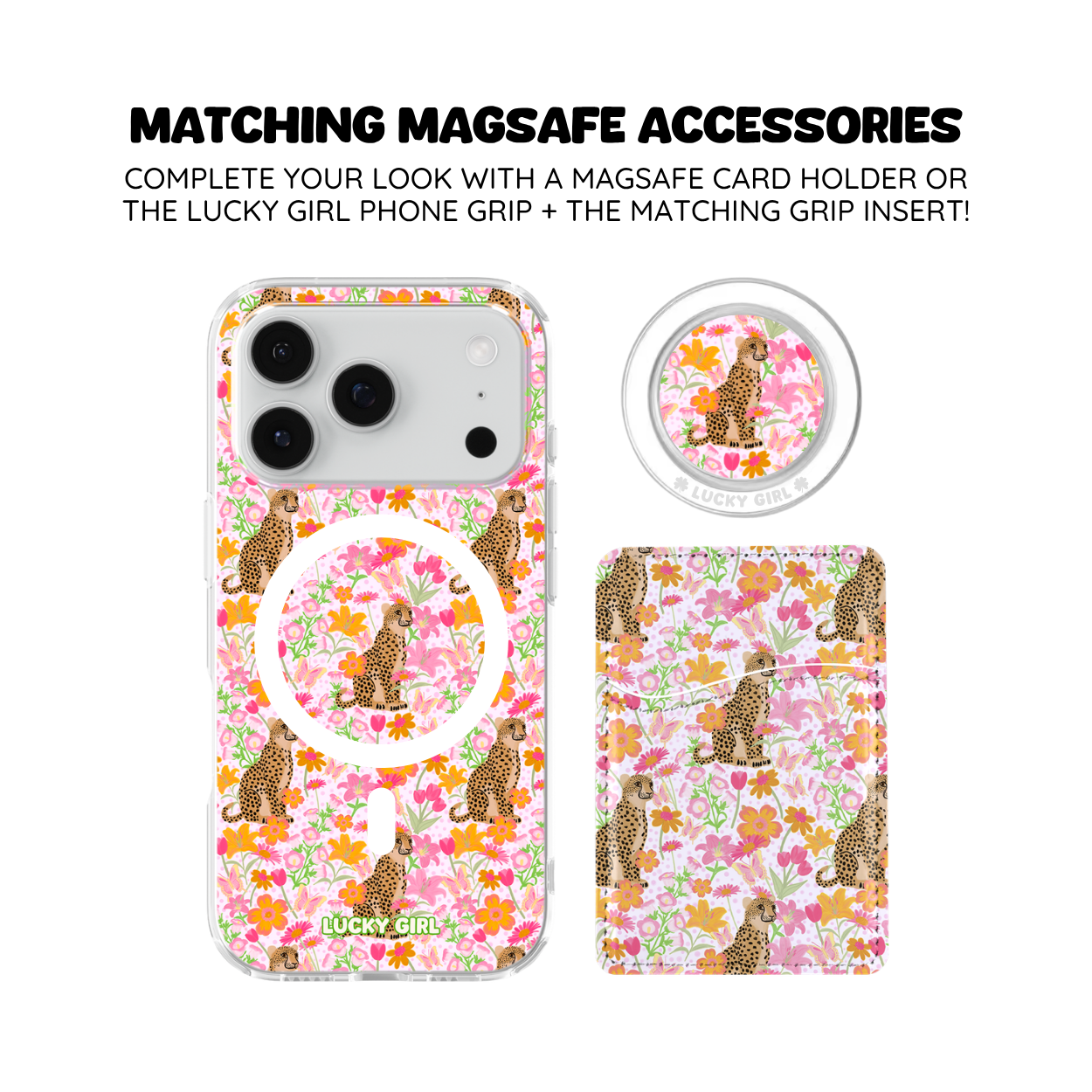 Cheetah Oasis Clear Case Insert