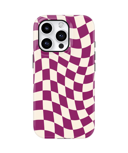 Velvet Wavy Checkers II MagSafe Phone Case