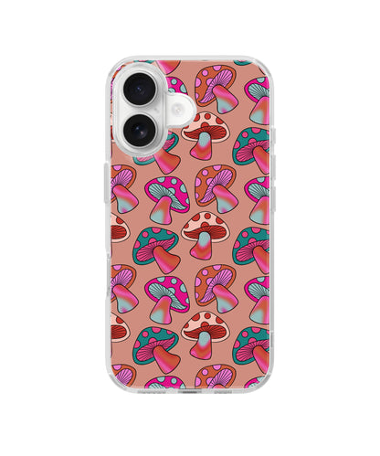 Magic Mushrooms Clear Case Insert