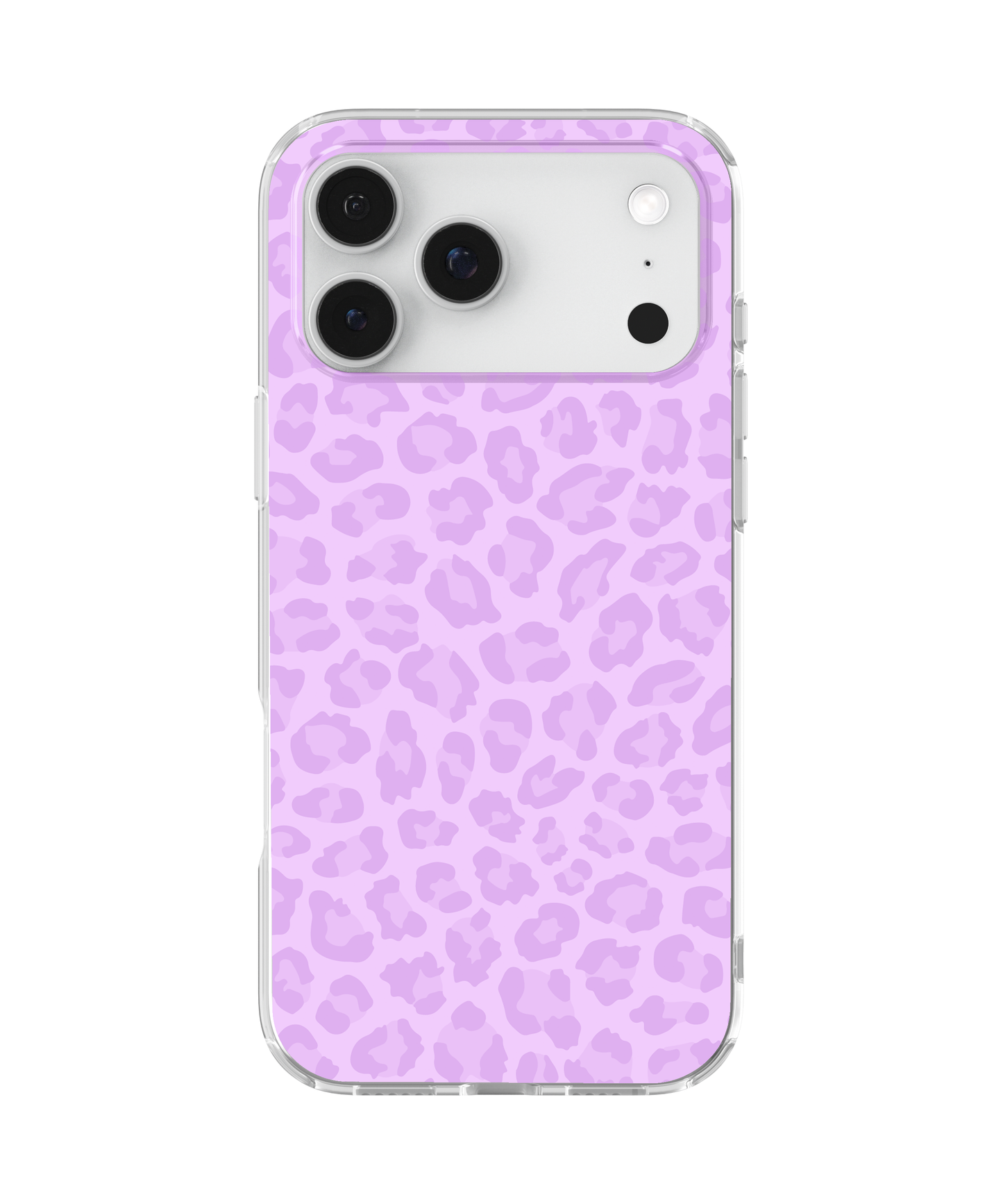 Lilac Leopard Clear Case Insert