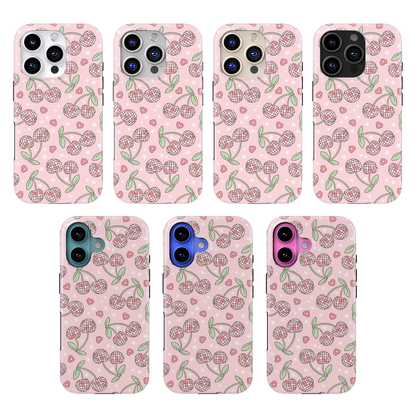 Pastel Disco Cherries MagSafe Phone Case