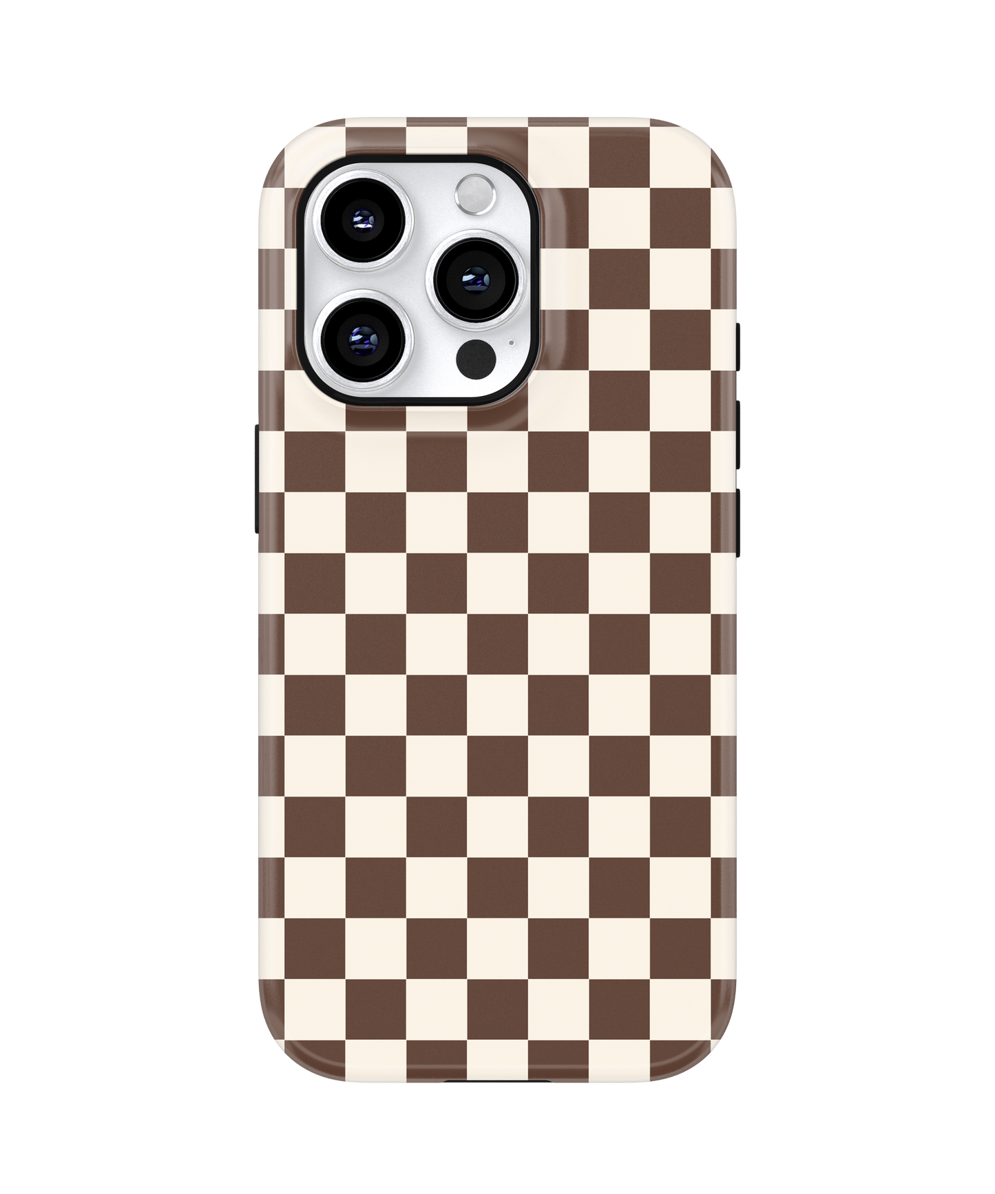 Espresso Checkers II MagSafe Phone Case