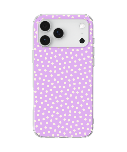Lilac Dots Clear Case Insert