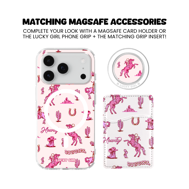 Classic Cowgirl Clear Case Insert