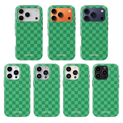 Emerald City Checkers Phone Case
