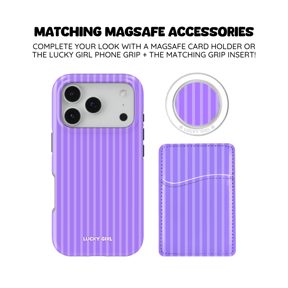 Ube Stripes Phone Case